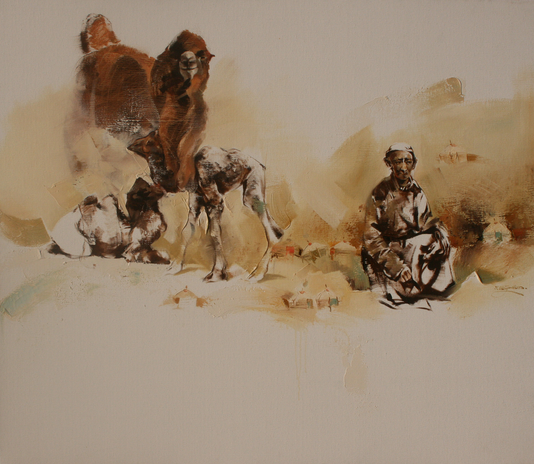 الأعمال الفنية بموضوع صحراء غوبي